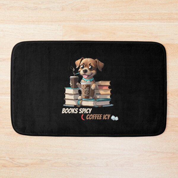 Item preview, I like my books spicy and my coffee icy, Funny Dog Drinking Coffee, Dog In Pocket Funny Puppy For Dog Lovers, Petsofinstagram, Iced Coffee Books, Worship Coffee Classic designed and sold by Sshmorr.