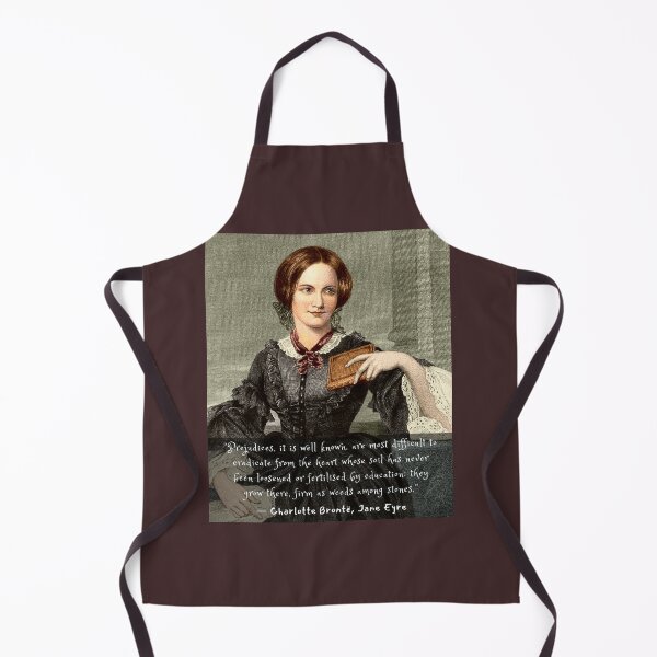 Item preview, Charlotte Brontë quote: Prejudices, it is well known, are most difficult to eradicate from the heart... designed and sold by artbleed.