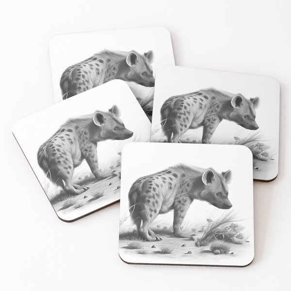 Item preview, Pencil drawn Hyena designed and sold by Pencil-Art.