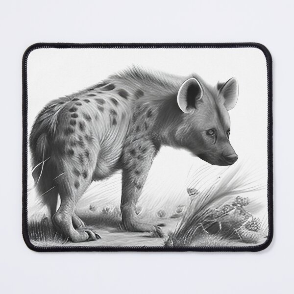 Item preview, Pencil drawn Hyena designed and sold by Pencil-Art.