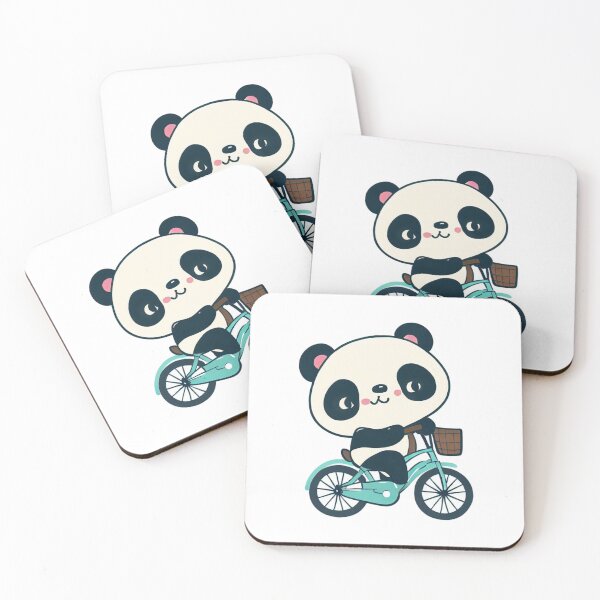 Item preview, Cute Panda Cycling designed and sold by Innercosmic.