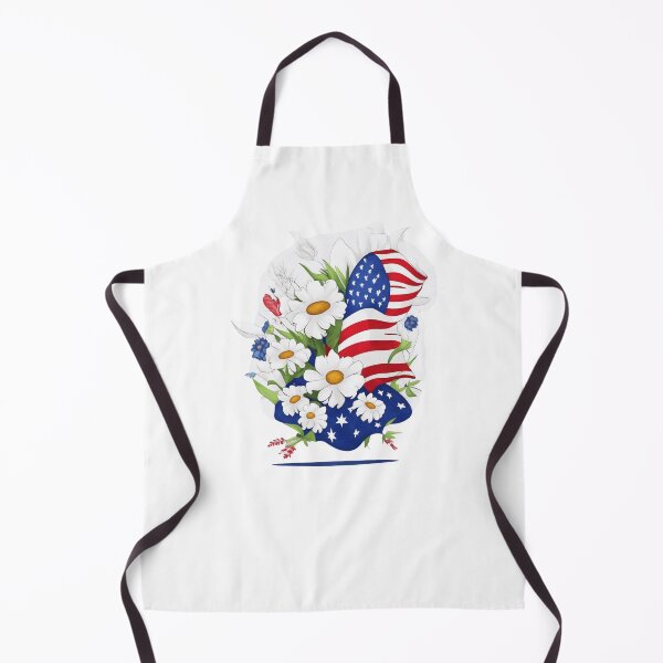 Item preview, bouquet of flowers against the background of the flag usa designed and sold by jkrphoto.