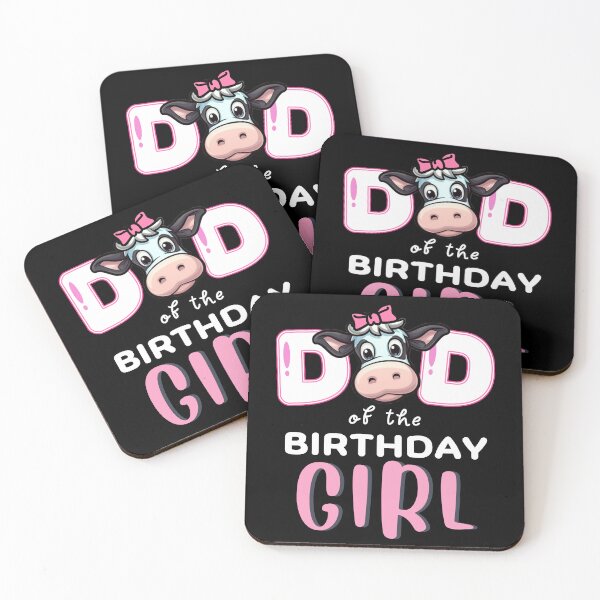 Item preview, Dad of The Birthday Girl Cow Family Matching Fathers Day designed and sold by Sasikharn.