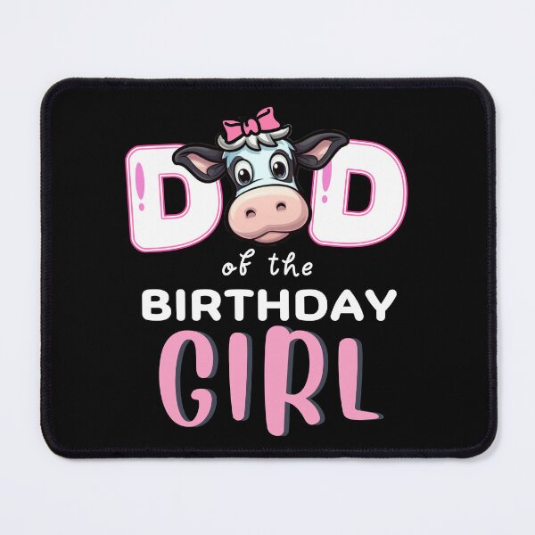 Item preview, Dad of The Birthday Girl Cow Family Matching Fathers Day designed and sold by Sasikharn.