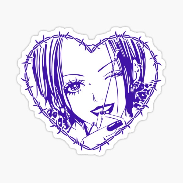 Item preview, Tangled Passion: Nana Osaki's Barbed Wire Heart designed and sold by Radonelaj.