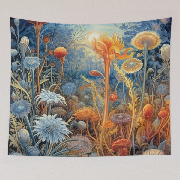 Item preview, Enchanting Flora Under the World designed and sold by JustArtDesign9.
