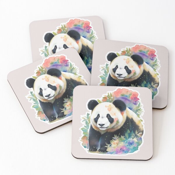 Item preview, hyper realistic panda painting designed and sold by tori-s02.
