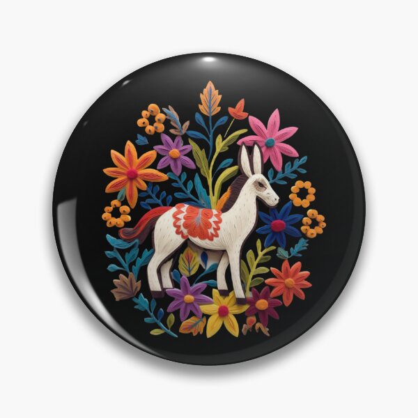 Item preview, Mexican Otomi Burro designed and sold by leslieuresti.