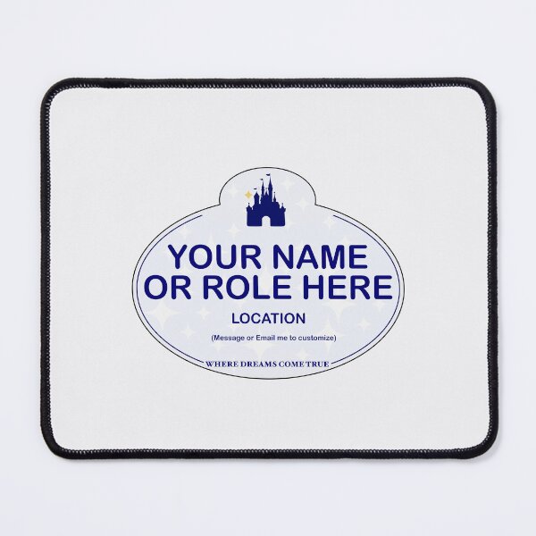Item preview, WDW Custom Name Tag designed and sold by samantha brachman.