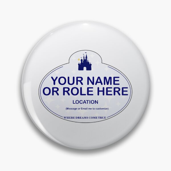 Item preview, WDW Custom Name Tag designed and sold by samantha brachman.