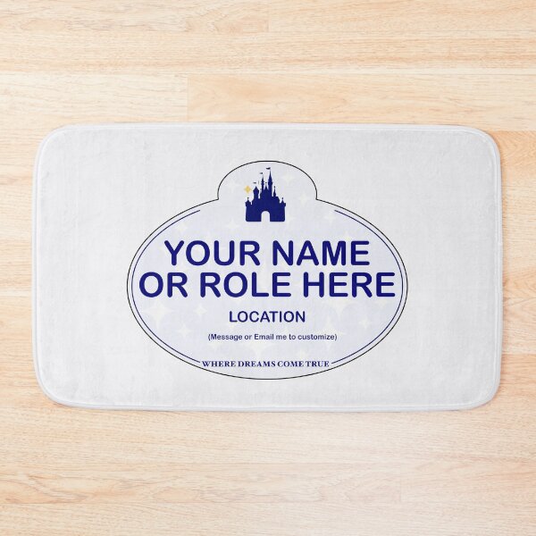 Item preview, WDW Custom Name Tag designed and sold by samantha brachman.