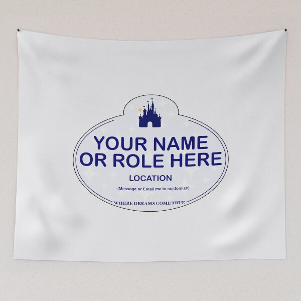 Item preview, WDW Custom Name Tag designed and sold by samantha brachman.