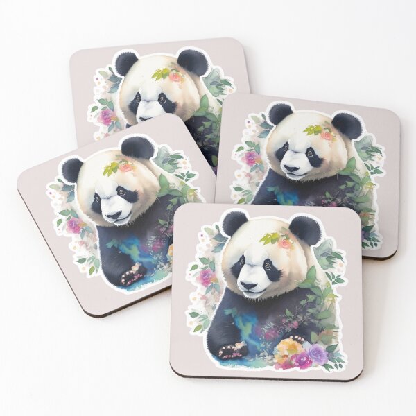 Item preview, hyper realistic panda painting designed and sold by tori-s02.