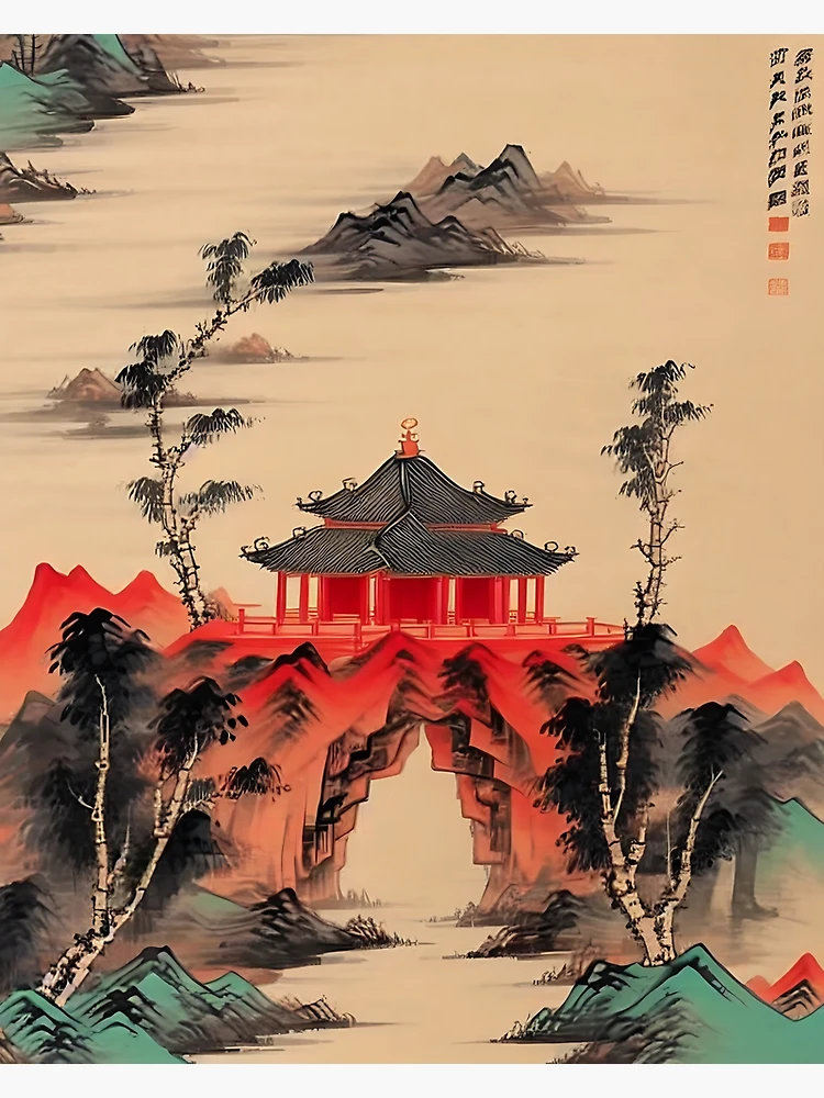 Atelier WYBO Chinese Wallpaper by Traditional Artist Giant Poster