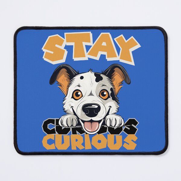 Item preview, Stay Curious with Lifelong Learning | Explore, Discover, and Grow | Curiosity-Driven Adventures with Dogs designed and sold by Drzamag.