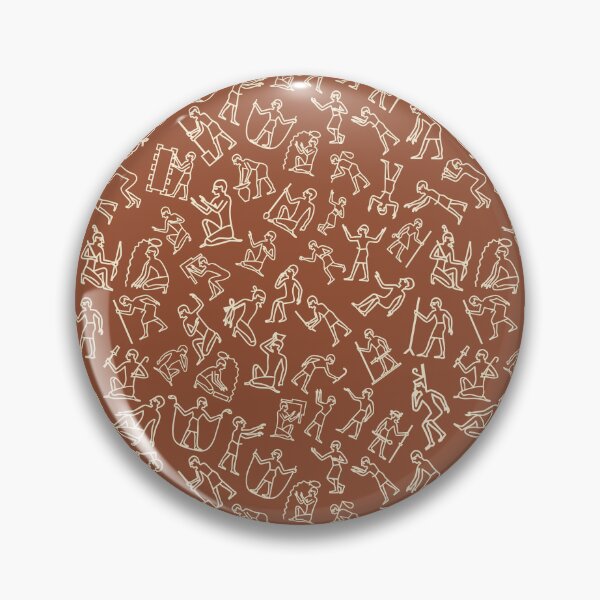 Item preview, Vibrant Hieroglyphic Art of Ancient Egyptian Man Occupations designed and sold by Tameri-Store.