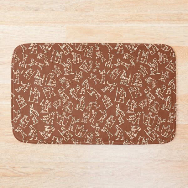 Item preview, Vibrant Hieroglyphic Art of Ancient Egyptian Man Occupations designed and sold by Tameri-Store.