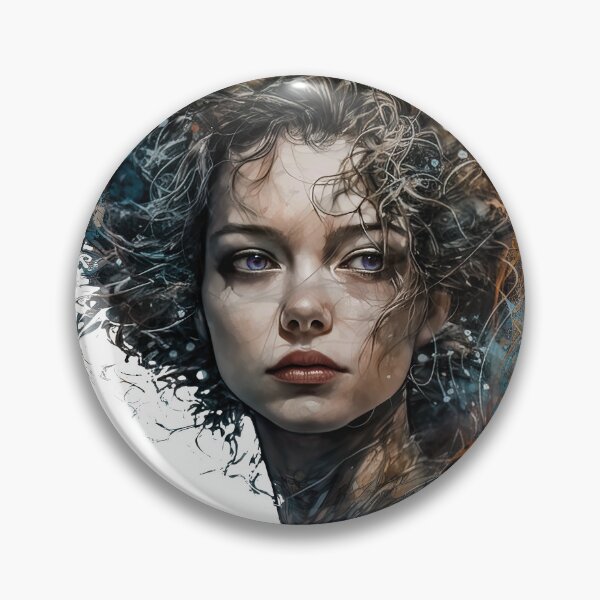 Item preview,  portrait of beauty 14(no background)-fantasy-bold styles-dreamy mood-madness-abstract designed and sold by Hermossa-Art.
