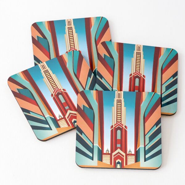 Item preview, SYMMETRICAL CITY SKYLINE designed and sold by JIMBOBS WALL ART.