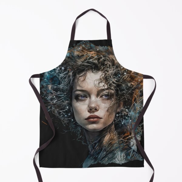 Item preview,  portrait of beauty 14(no background)-fantasy-bold styles-dreamy mood-madness-abstract designed and sold by Hermossa-Art.