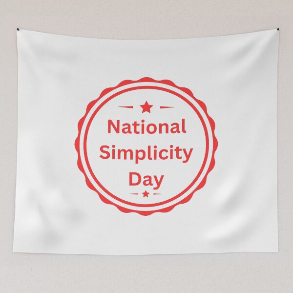 Item preview, National Simpicity Day designed and sold by Simo0455.
