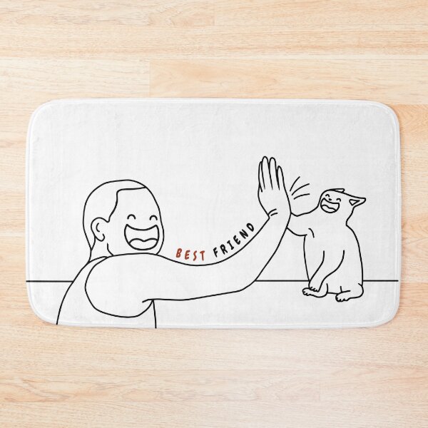Item preview, My cat is my best friend designed and sold by arthardist.
