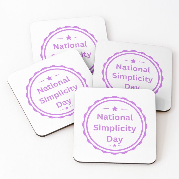 Item preview, National Simpicity Day designed and sold by Simo0455.