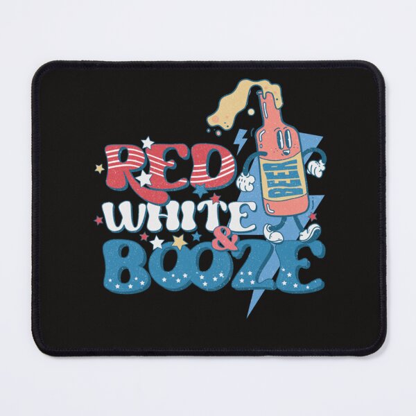 Item preview, Red White-Booze designed and sold by SuryaGandhi.