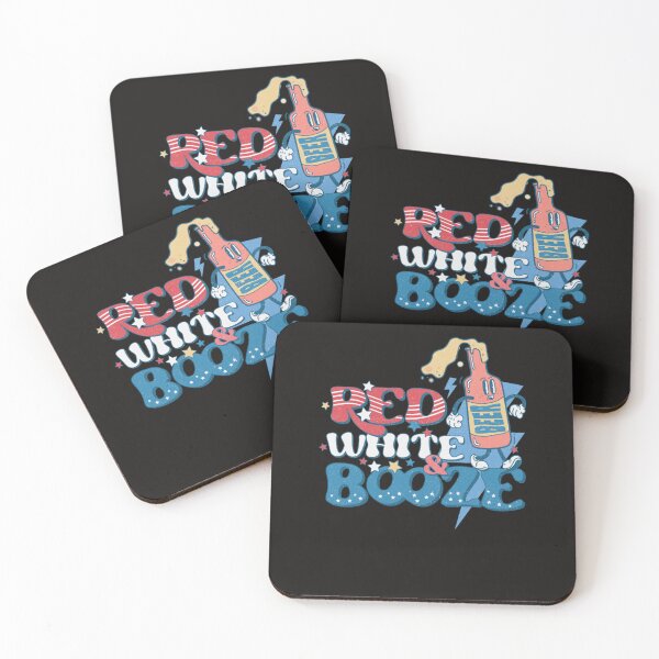 Item preview, Red White-Booze designed and sold by SuryaGandhi.