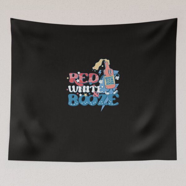 Item preview, Red White-Booze designed and sold by SuryaGandhi.