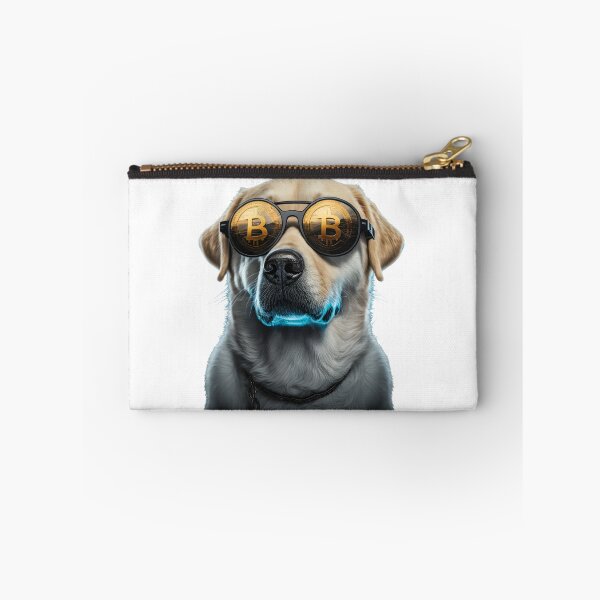 Item preview, Bitcoin Doge - Dog Wearing Bitcoin Glasses T-Shirt designed and sold by T3goods.
