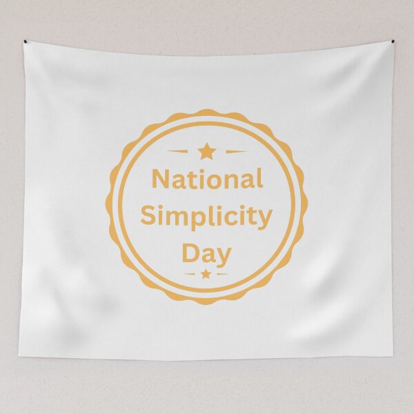 Item preview, National Simpicity Day designed and sold by Simo0455.