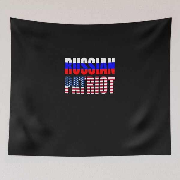 Item preview, Russian American Patriot Pride Heritage Flag Gift designed and sold by SuryaGandhi.