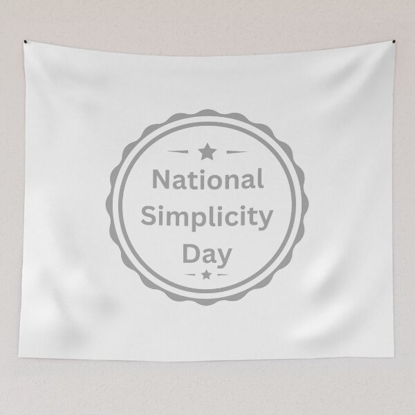 Item preview, National Simpicity Day designed and sold by Simo0455.