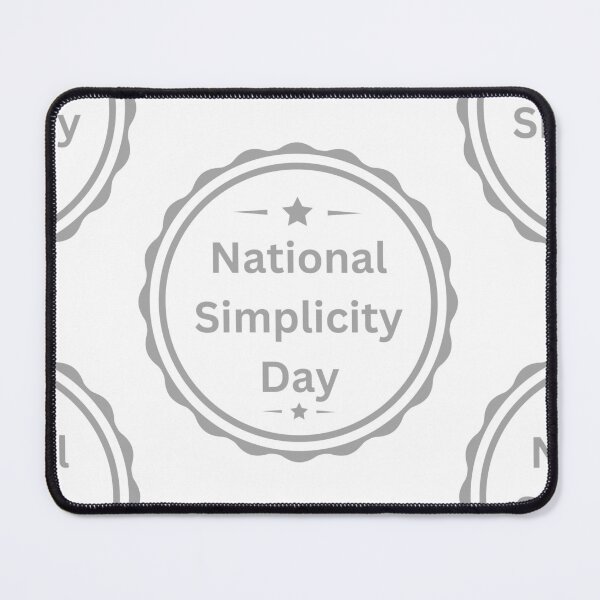 Item preview, National Simpicity Day designed and sold by Simo0455.