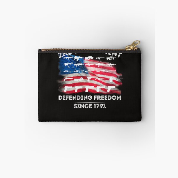 Item preview, Second Amendment Defending Freedom White Text designed and sold by SuryaGandhi.