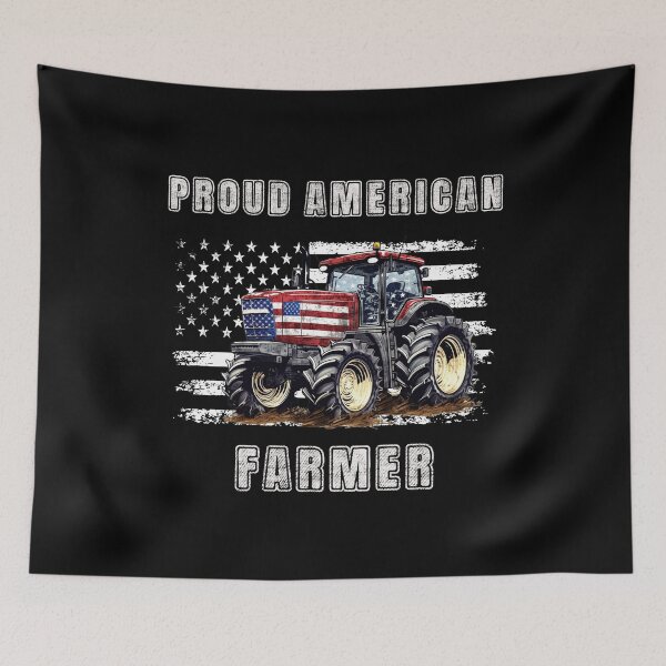Item preview, Proud American Farmer 4th of July Gift designed and sold by SunnyFunnyArt.