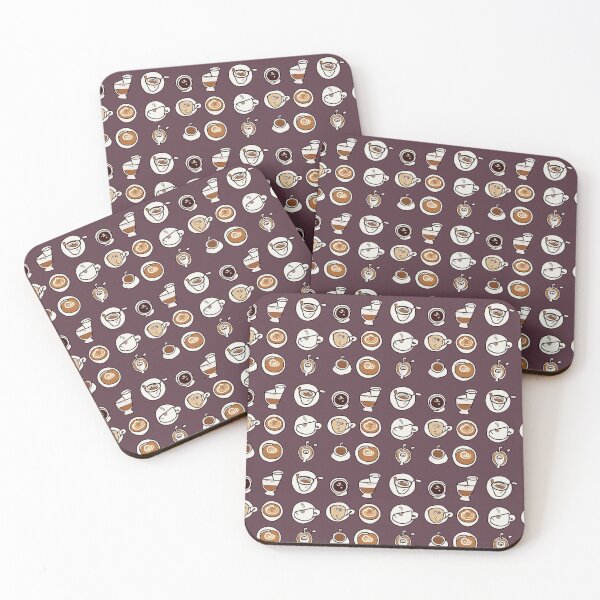 Item preview, Cute Cartoon Coffee pattern designed and sold by kelvin324.