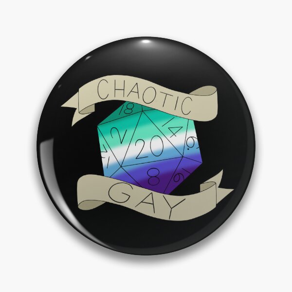 Item preview, Chaotic Gay D20 designed and sold by Mikasb33.
