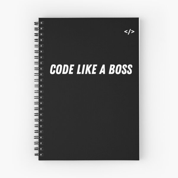 Item preview, Coding T-Shirt, 'CODE LIKE A BOSS', Programmer Gift, Geeky Tech Shirt, Unisex Informatics Tee, Perfect for Coders & Tech Enthusiasts designed and sold by JacobDesigns8.