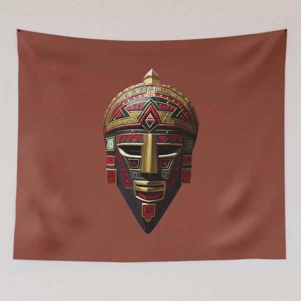 Item preview, Mystic Aztec Visage designed and sold by Pickmash.
