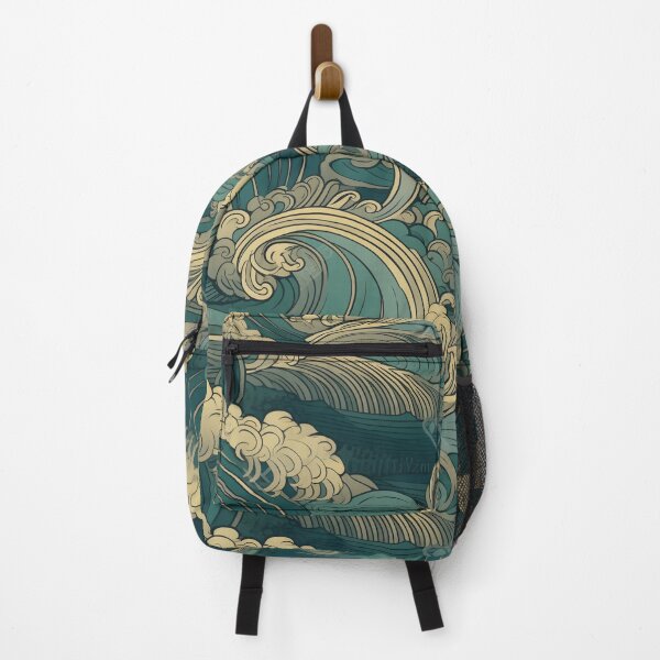 Item preview, Olas marinas Art Deco designed and sold by omizen.