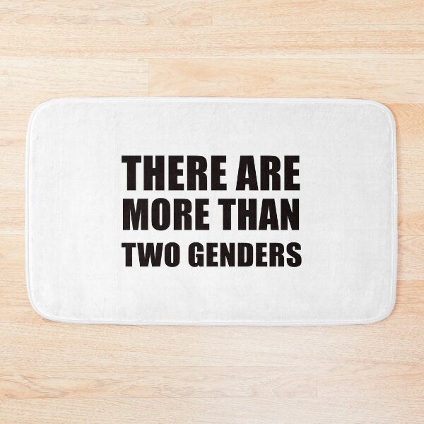 Item preview, There Are Only 2 Genders - Typography Artwork designed and sold by funnyhalloween.