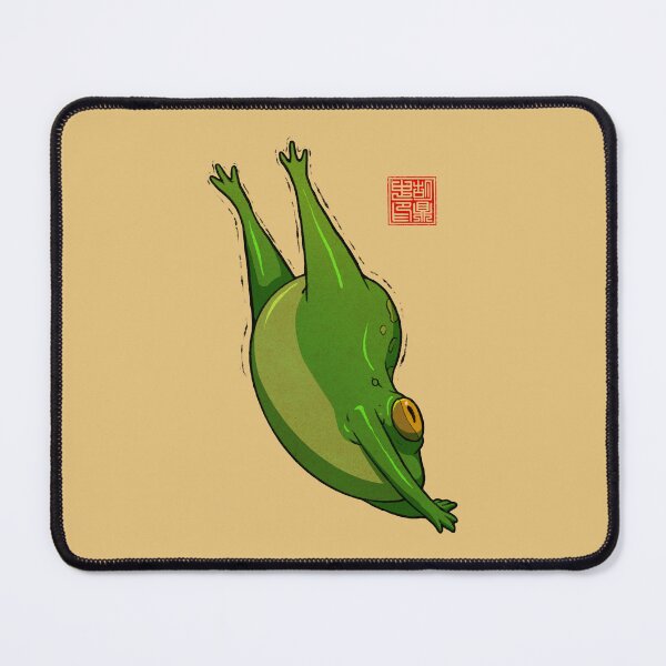 Item preview, Frog Cat Stretch designed and sold by DingHuArt.