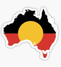 Aboriginal Flag Sticker