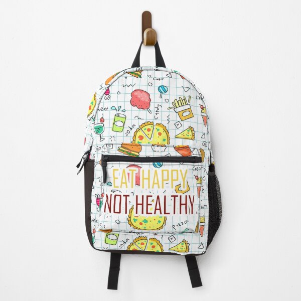 Item preview, eat happy not healthy designed and sold by Pokomon.