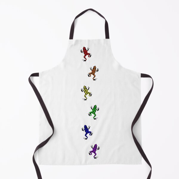 Item preview, Rainbow Poison Dart Frogs Climbing designed and sold by CraftyCaverns.
