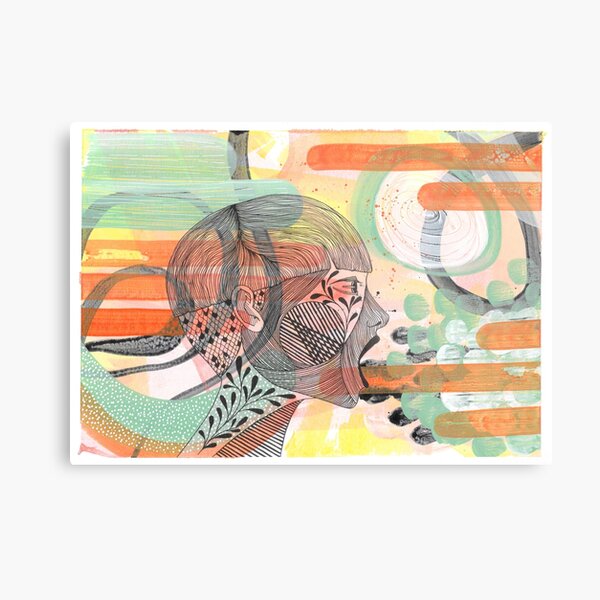 shout Metal Print
