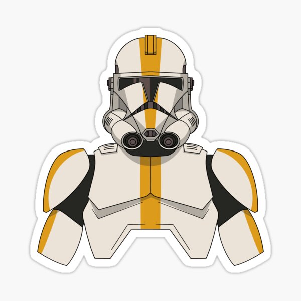 Vista previa del artículo con la obra «Soldado del 327.º cuerpo estelar», diseñado y vendido por MadeBySH.