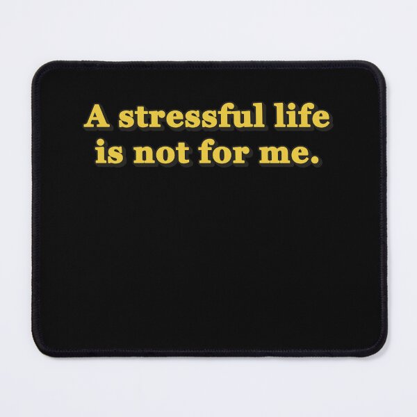 Item preview, A stressful life is not for me (Our beloved summer) designed and sold by nelkrshop.
